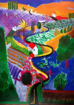 Pamono David Hockney Nichols Canyon Poster> Posters