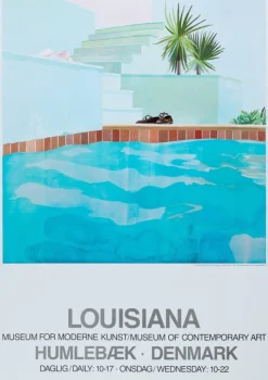 Clearance Pamono David Hockney Pool and Steps Poster