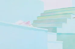 Clearance Pamono David Hockney Pool and Steps Poster