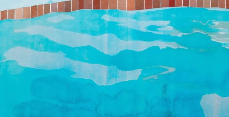 Clearance Pamono David Hockney Pool and Steps Poster