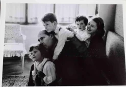 Pamono David Seymour, Ingrid Bergman and Roberto Rossellini with their Children, 1985, Photograph> Photography