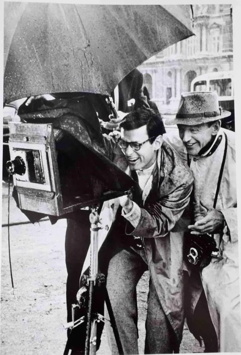 Clearance Pamono David Seymour, Richard Avedon and Fred Astaire, Photograph, 1956