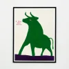 Pamono David Shrigley, I Will Not Fight, 2019, Lithograph Poster, Framed> Wall Decor