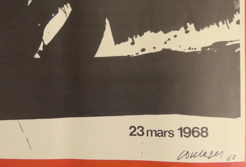 Pamono Day of Intellectuals for Vietnam Poster after Soulages, Picasso, Vasarely & Masson, 1968> Posters