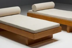 Discount Pamono Daybed by Charlotte Perriand for Méribel Les Allues, 1960s