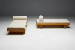 Discount Pamono Daybed by Charlotte Perriand for Méribel Les Allues, 1960s