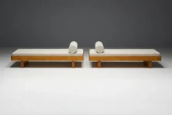 Discount Pamono Daybed by Charlotte Perriand for Méribel Les Allues, 1960s