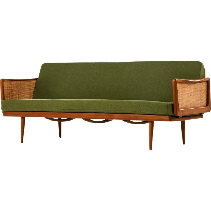 Hot Pamono Daybed by Peter Hvidt & Orla Mølgaard-Nielsen attributed to France & Son, 1950s