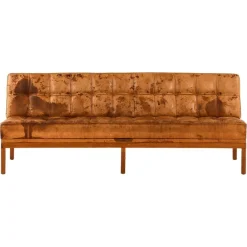 Hot Pamono Daybed in Teak, Steel and Leather attributed to Johannes Spalt, 1960s