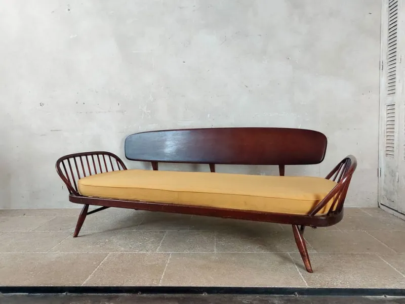 Pamono Daybed Sofa attributed to Lucian Ercolani for Ercol, 1960s> Daybeds & Chaises Lounges