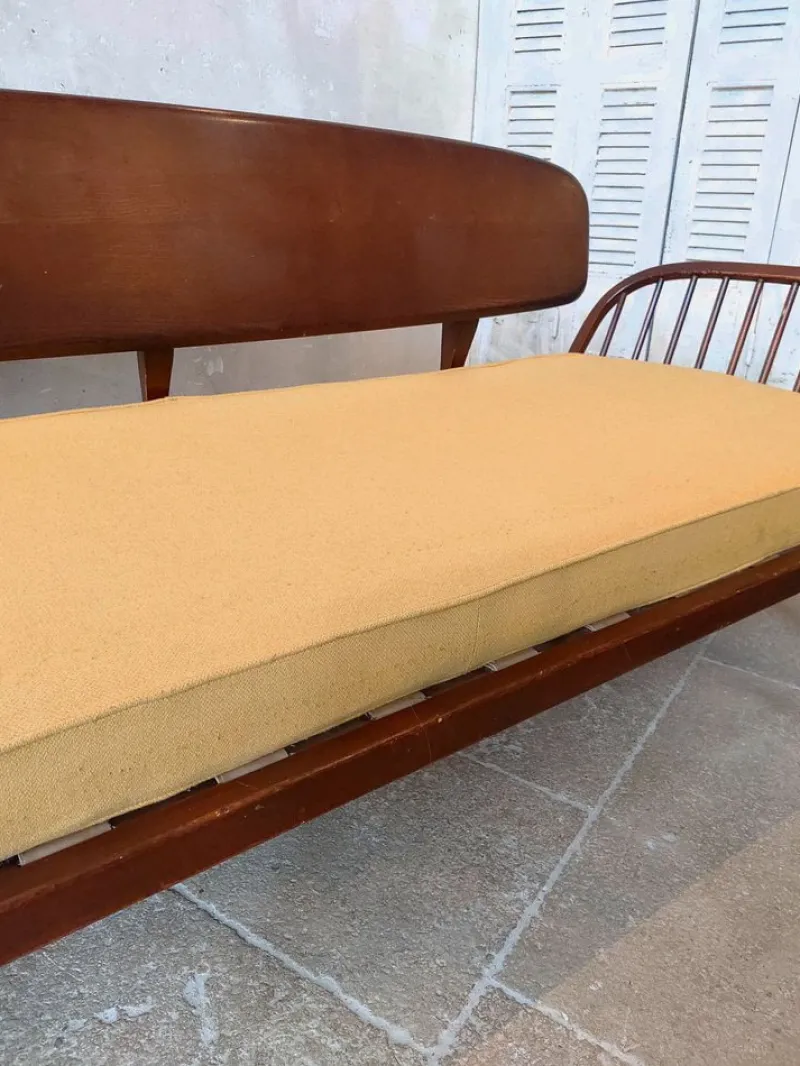 Pamono Daybed Sofa attributed to Lucian Ercolani for Ercol, 1960s> Daybeds & Chaises Lounges
