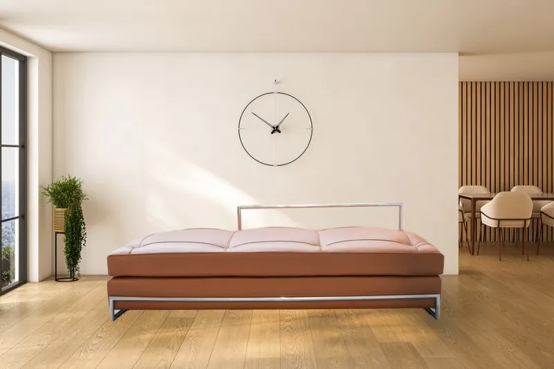 Pamono Daybed Sofa in Cognac Leather by Eileen Gra for Vereinigte Werkstätten Collection, 1980s> Daybeds & Chaises Lounges