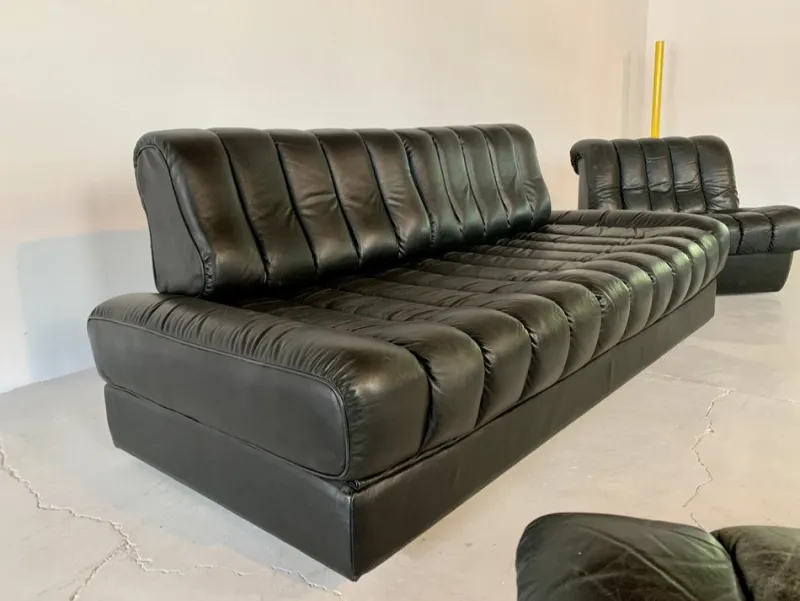 Pamono DD 85 Living Room Set from De Sede, Set of 3> Living Room Sets