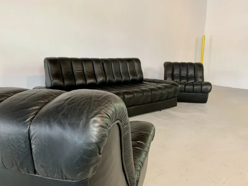 Pamono DD 85 Living Room Set from De Sede, Set of 3> Living Room Sets