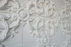 Discount Pamono Decorative Ceramic Acanthus Panel by Anthony & Joseph Bevilacqua for MYOP