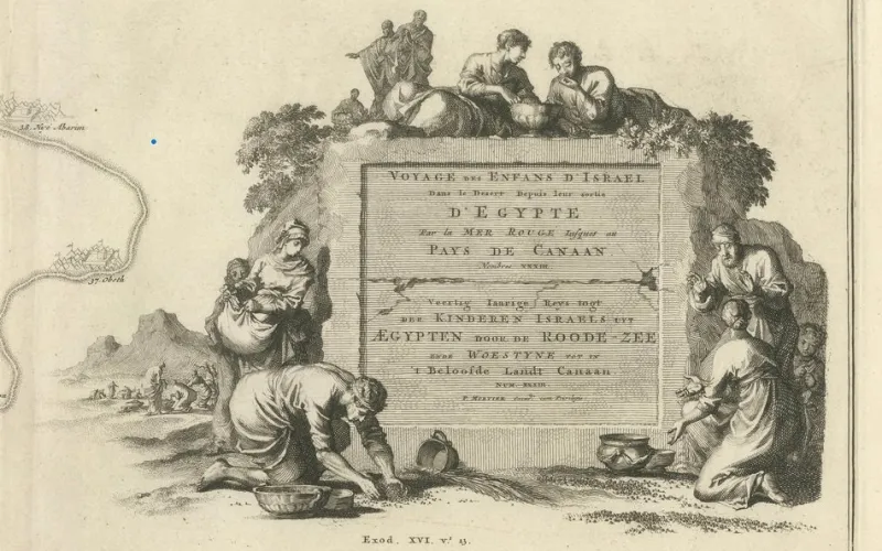 Online Pamono Decorative Map of the Holy Land by Pieter Mortier, 1700