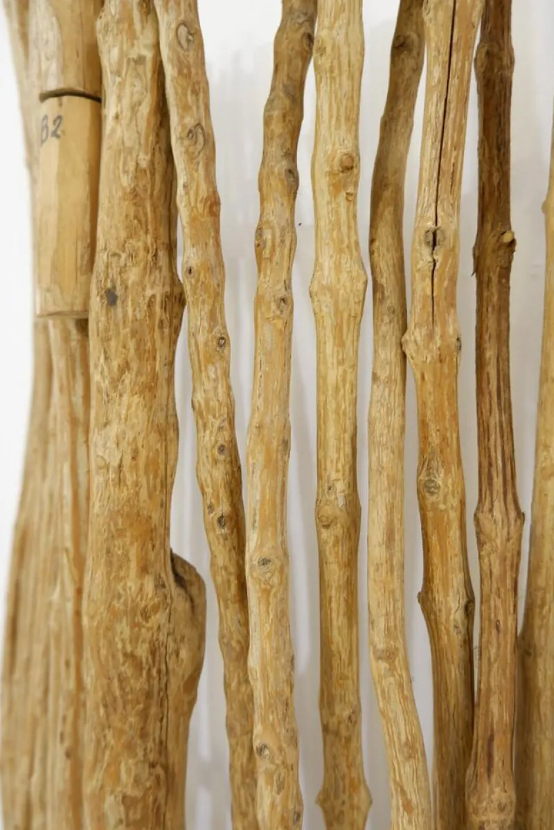 Pamono Decorative 3-Panel Room Divider in Wood Branches> Room Dividers & Screens