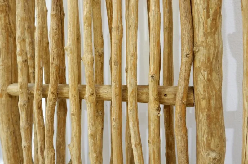 Pamono Decorative 3-Panel Room Divider in Wood Branches> Room Dividers & Screens