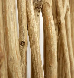 Pamono Decorative 3-Panel Room Divider in Wood Branches><noscript><img width=