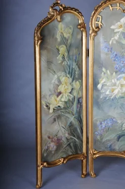 Clearance Pamono Decorative Rococo Room Divider from Belle Époque, 1880