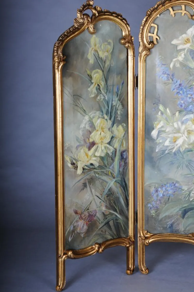 Clearance Pamono Decorative Rococo Room Divider from Belle Époque, 1880