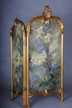 Clearance Pamono Decorative Rococo Room Divider from Belle Époque, 1880