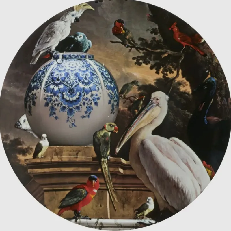 Pamono Delfts Wall Plate by Heinen delfts blauw> Decorative Plates