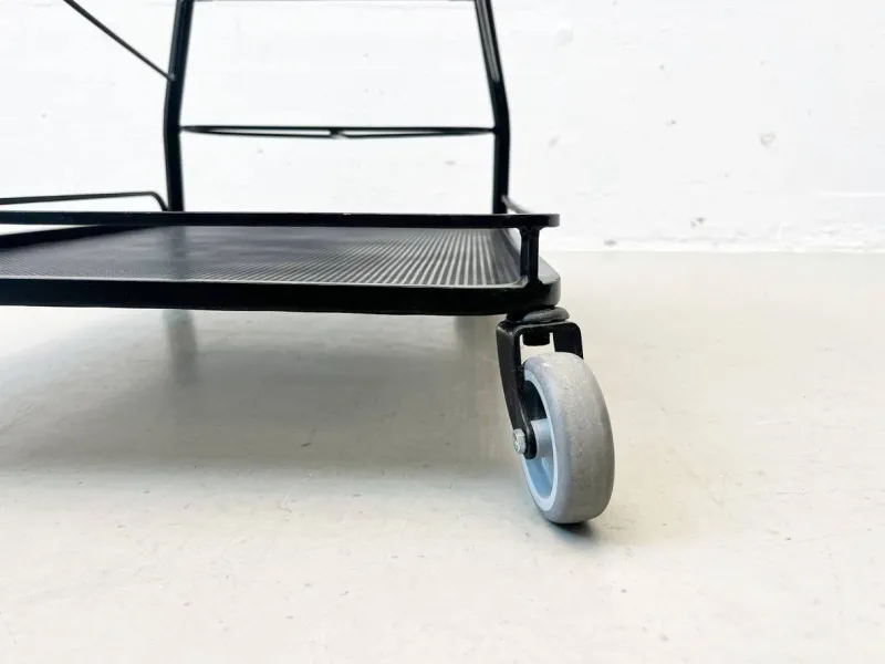 Online Pamono Demon Serving Trolley attributed to Mathieu Matégot, France, 1952s