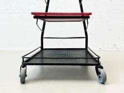 Online Pamono Demon Serving Trolley attributed to Mathieu Matégot, France, 1952s
