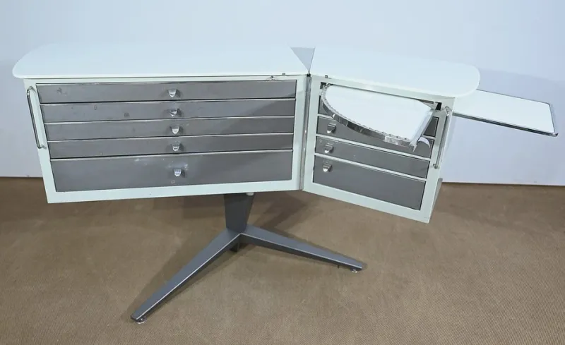 Clearance Pamono Dentist Worktable from Gallus, Switzerland, 1960s