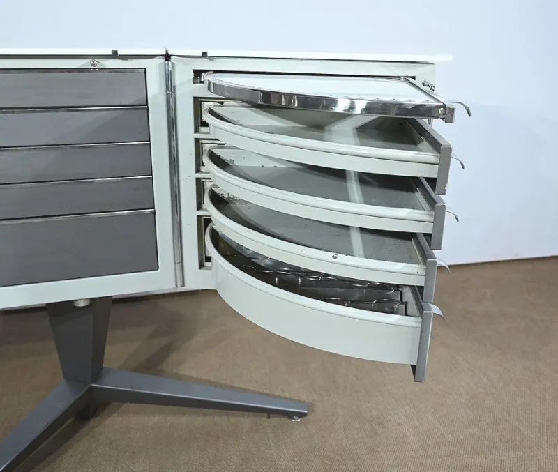 Clearance Pamono Dentist Worktable from Gallus, Switzerland, 1960s