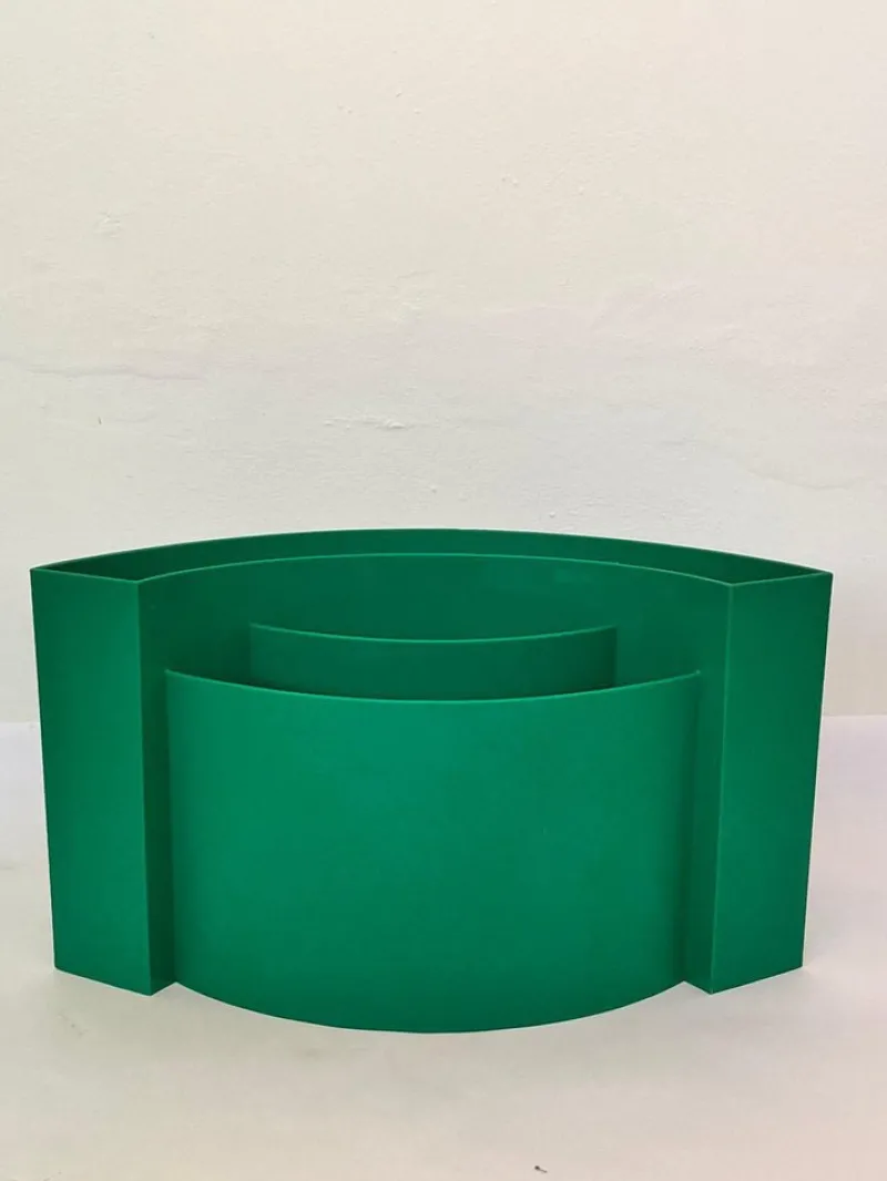 Pamono Design Magazine Rack Wave by Hansjerg Maier-Aichen for Authentics, 1989