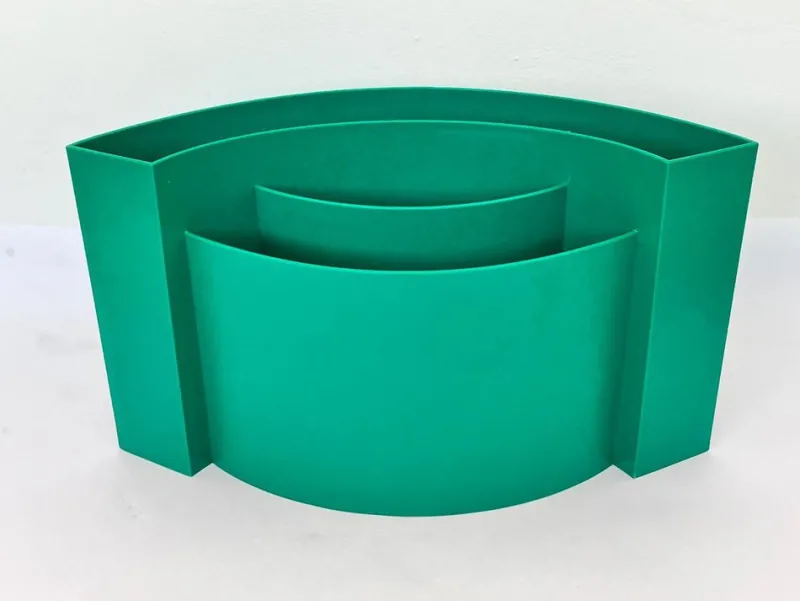 Pamono Design Magazine Rack Wave by Hansjerg Maier-Aichen for Authentics, 1989