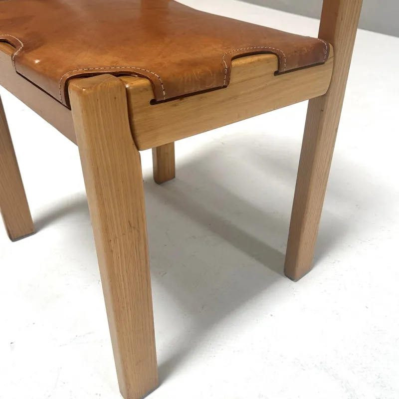 Pamono Desk and Chair by Pierre Chapo for Regain, 1960s, Set of 2> Desks