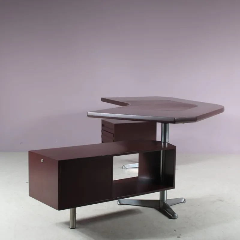 Clearance Pamono Desk by Osvaldo Borsani for Tecno Milan, Italy, 1950s