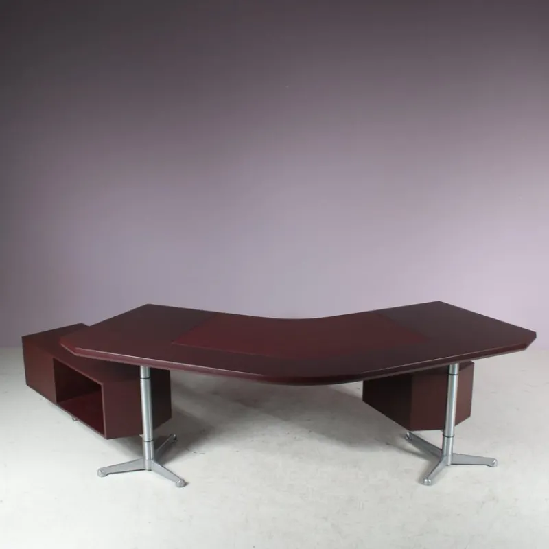 Clearance Pamono Desk by Osvaldo Borsani for Tecno Milan, Italy, 1950s