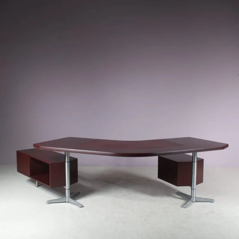 Clearance Pamono Desk by Osvaldo Borsani for Tecno Milan, Italy, 1950s