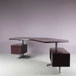 Clearance Pamono Desk by Osvaldo Borsani for Tecno Milan, Italy, 1950s