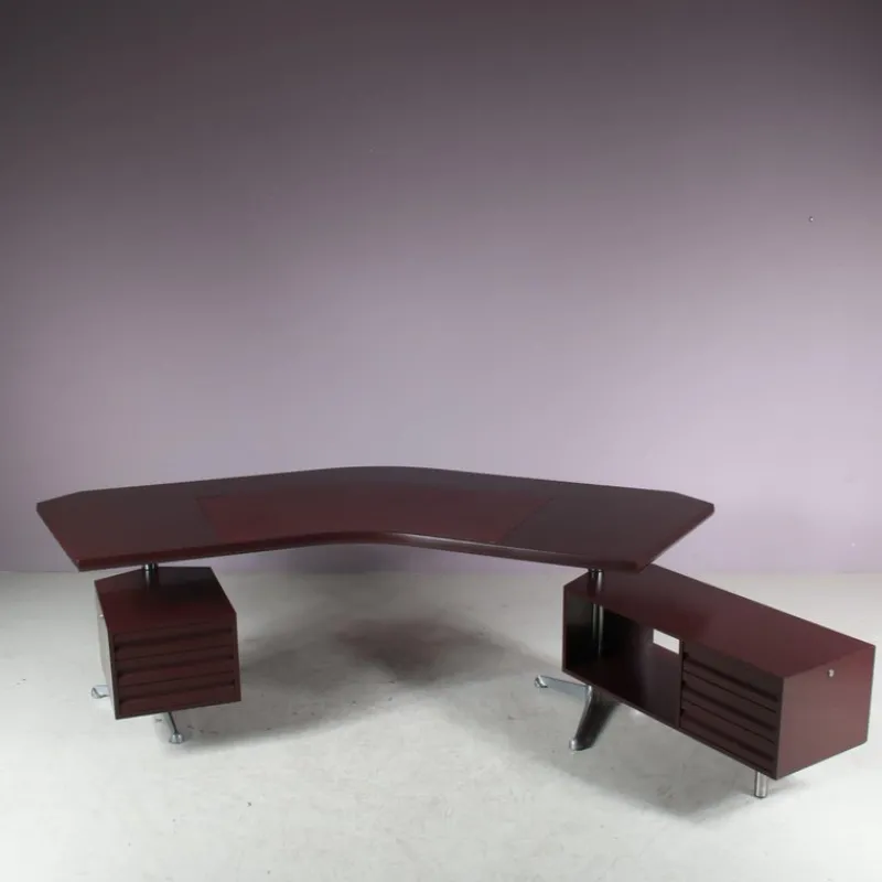 Clearance Pamono Desk by Osvaldo Borsani for Tecno Milan, Italy, 1950s