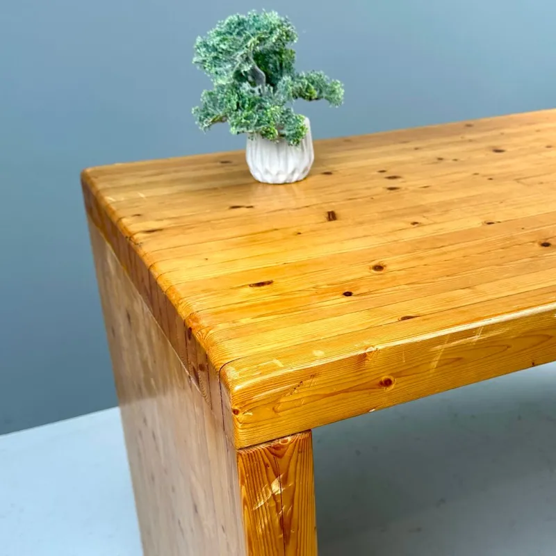 Hot Pamono Desk in Fir, 1970s
