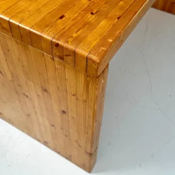 Hot Pamono Desk in Fir, 1970s