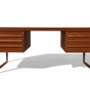Pamono Desk Model 70 in Teak by Kai Kristiansen for Feldballe Møbelfabrik, 1960s> Desks