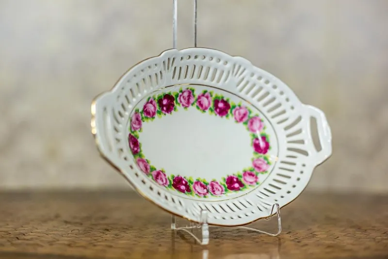 Pamono Dessert Plates from Schwarzenhammer Bavaria, 1984, Set of 14> Dinner Plates & Bowls
