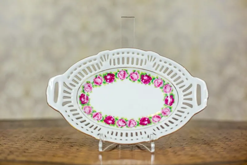 Pamono Dessert Plates from Schwarzenhammer Bavaria, 1984, Set of 14> Dinner Plates & Bowls