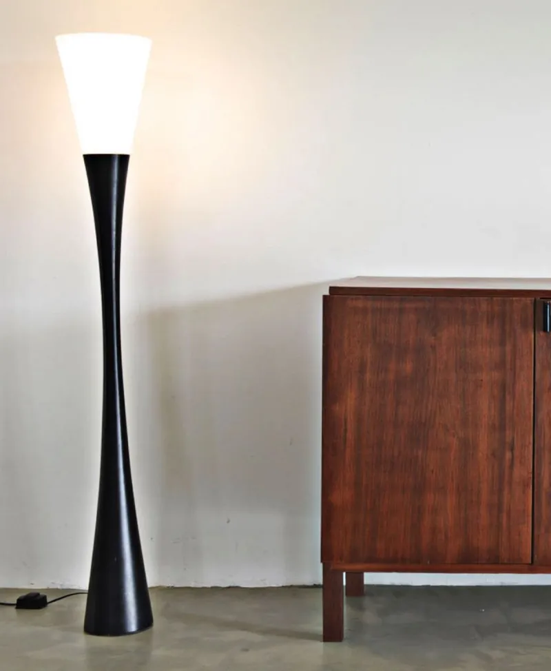 Pamono Diabolo Floor Lamp by Joseph-André Motte for Disderot, Paris, France, 1960s> Floor Lamps