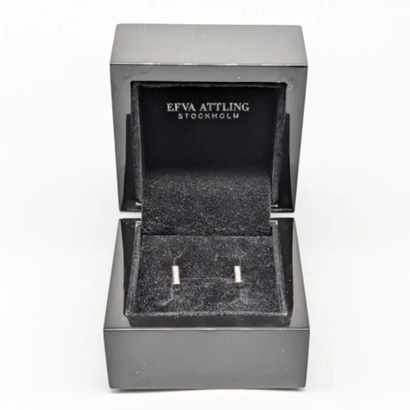 Discount Pamono Diamond Earrings in White Gold, Set of 2