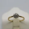 Pamono Diamond Gold Engagement Ring, 1970s> Rings
