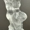 Pamono Diana and Pan the Faun Crystal Sculpture from Lalique France, 1960s> Art Deco