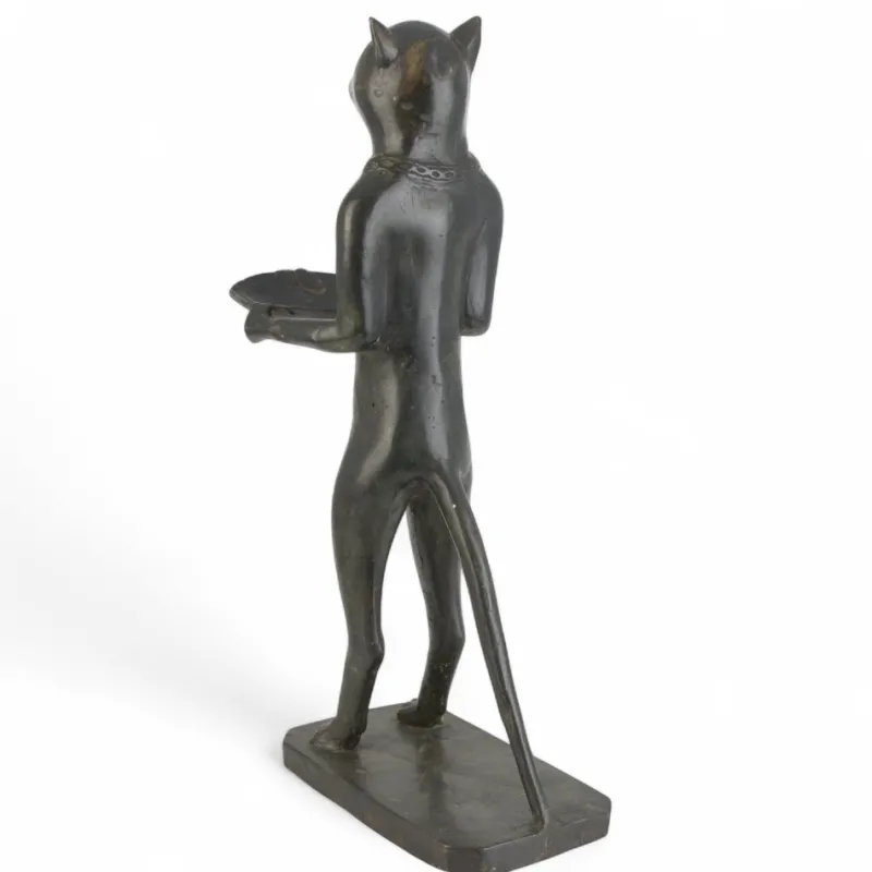 Pamono Diego Giacometti, The Cat Butler, 1970s, Bronze
