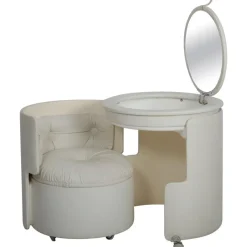 Best Pamono Dilly Dally Vanity attributed to Massoni for Poltrona Frau, Italy, 1968